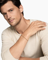 Tennis Bracelet in 18K Rose Gold with Cognac Diamonds, 3mm